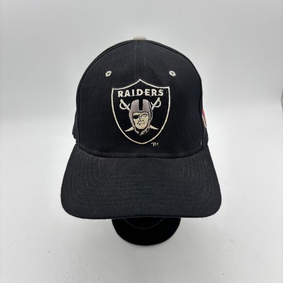 Vintage 90s Starter Raiders Proline Hat Fitted 7-7 3/4 - Picture 1 of 10